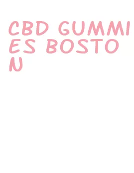 cbd gummies boston