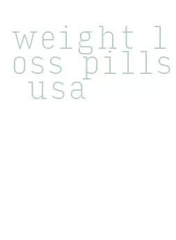 weight loss pills usa