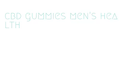 cbd gummies men's health