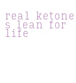 real ketones lean for life