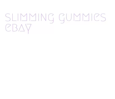 slimming gummies ebay