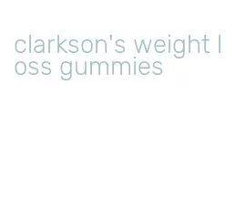 clarkson's weight loss gummies