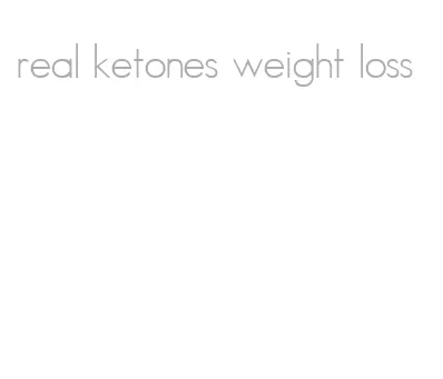 real ketones weight loss