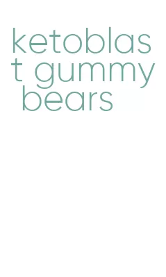 ketoblast gummy bears