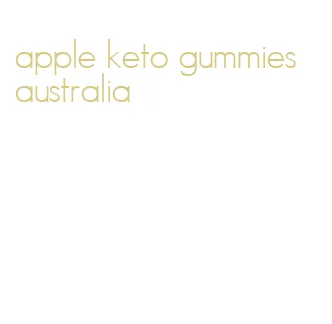 apple keto gummies australia