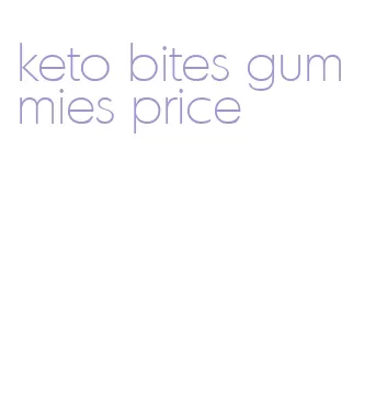 keto bites gummies price