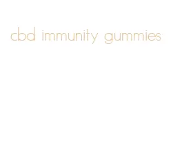 cbd immunity gummies