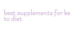 best supplements for keto diet