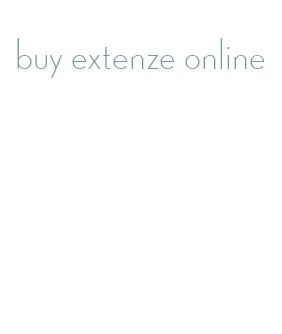 buy extenze online