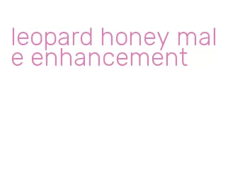 leopard honey male enhancement