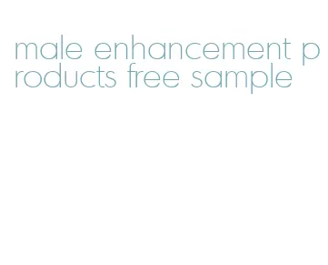 male enhancement products free sample