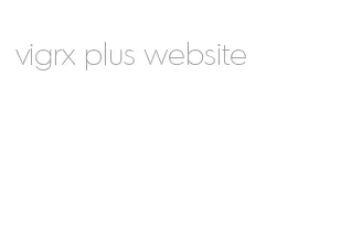 vigrx plus website