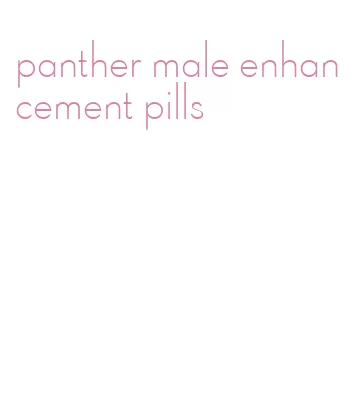 panther male enhancement pills