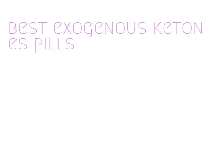 best exogenous ketones pills