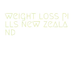 weight loss pills new zealand