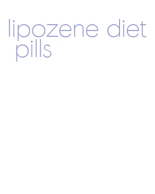 lipozene diet pills