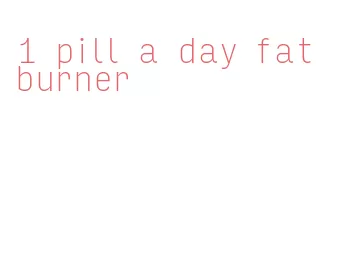 1 pill a day fat burner