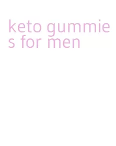 keto gummies for men