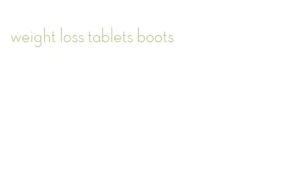 weight loss tablets boots