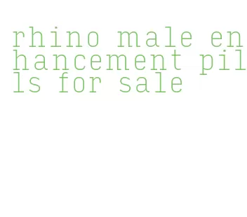 rhino male enhancement pills for sale