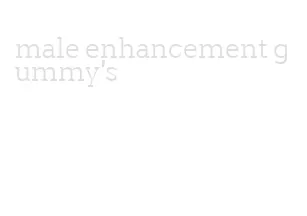 male enhancement gummy's