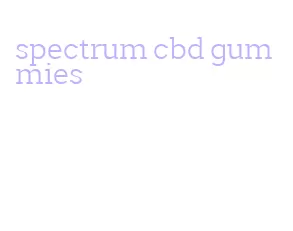 spectrum cbd gummies