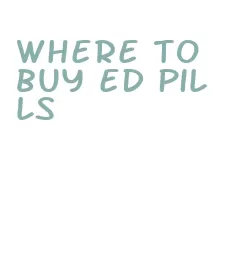 where to buy ed pills