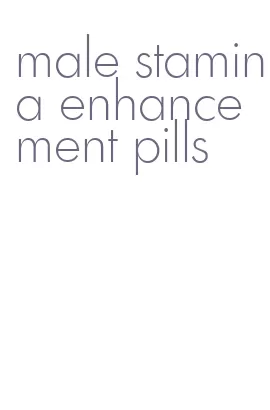 male stamina enhancement pills