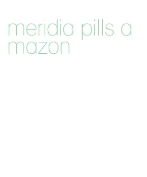 meridia pills amazon