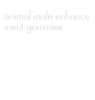 animal male enhancement gummies