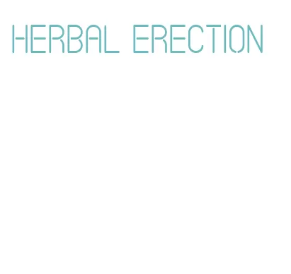 herbal erection