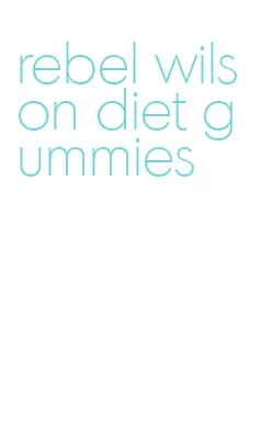 rebel wilson diet gummies