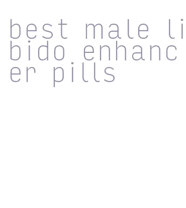 best male libido enhancer pills