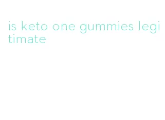 is keto one gummies legitimate