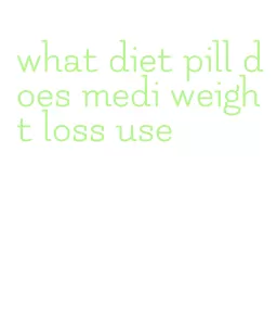 what diet pill does medi weight loss use