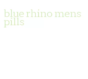 blue rhino mens pills