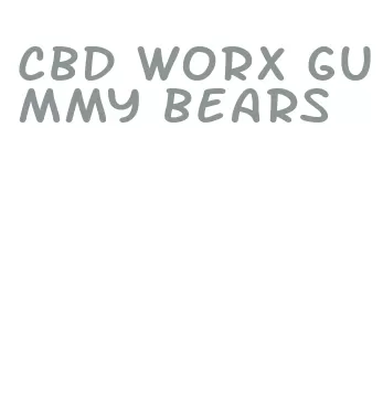 cbd worx gummy bears