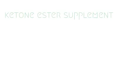 ketone ester supplement