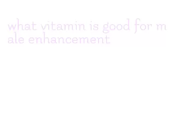 what vitamin is good for male enhancement