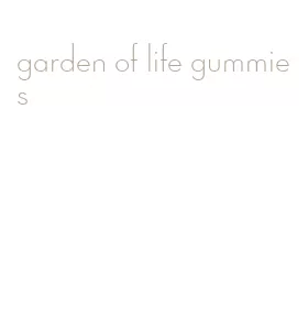 garden of life gummies