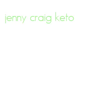 jenny craig keto