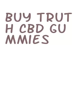 buy truth cbd gummies