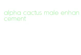 alpha cactus male enhancement