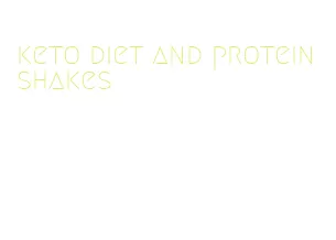 keto diet and protein shakes