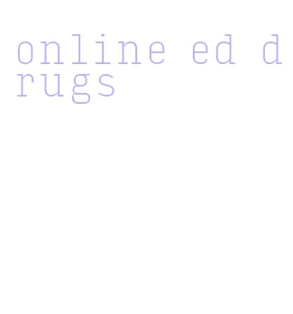 online ed drugs