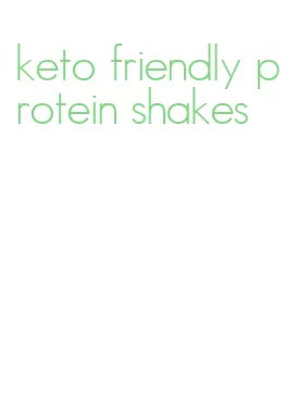 keto friendly protein shakes