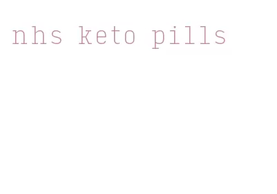 nhs keto pills