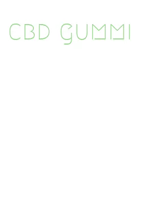 cbd gummi