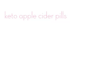 keto apple cider pills