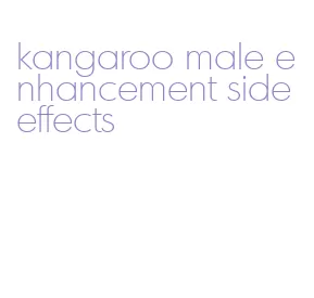 kangaroo male enhancement side effects